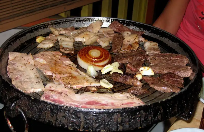 Grilled Jeju black pork