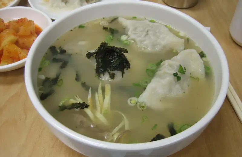 Handmade mandu