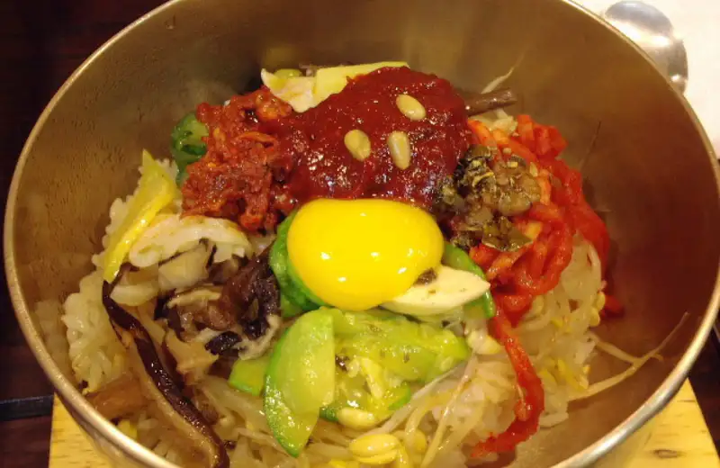 Jeonju bibimbap · mixed rice