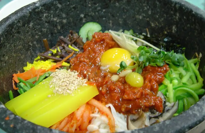 Jeonju bibimbap · mixed rice