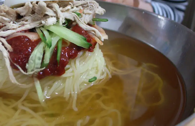 Milmyeon · chilled wheat noodles