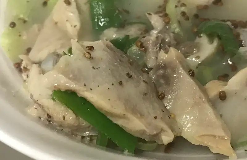 Gomtang · beef soup with rice