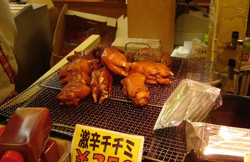 Jokbal · braised pork trotters