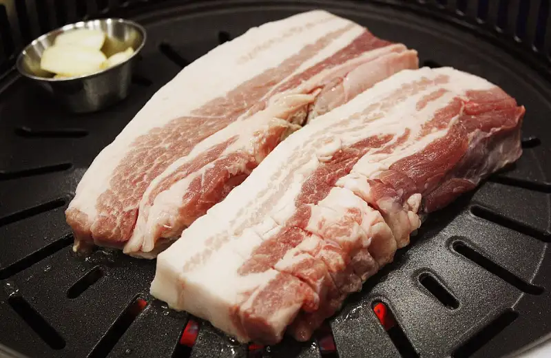 Samgyeopsal · grilled pork belly