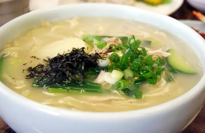 Kalguksu · handmade noodle soup