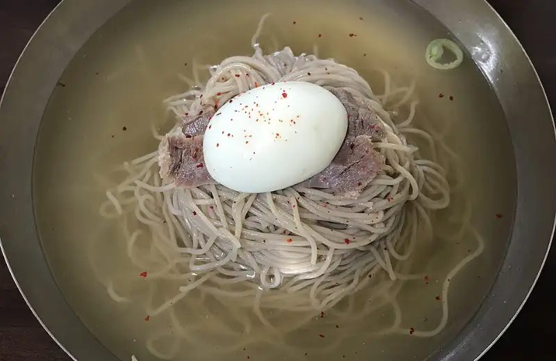 Naengmyeon · cold buckwheat noodles