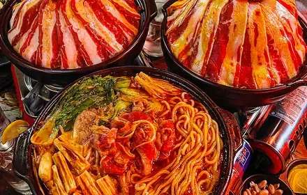 Volcano mala hot pot and Sichuan-style bar food with baijiu cocktails